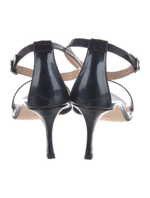 Manolo Blahnik Patent Leather Sandals
