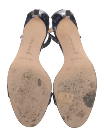 Manolo Blahnik Patent Leather Sandals