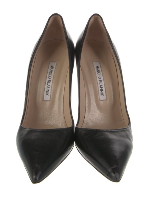 Manolo Blahnik Bb Calf Leather Pumps