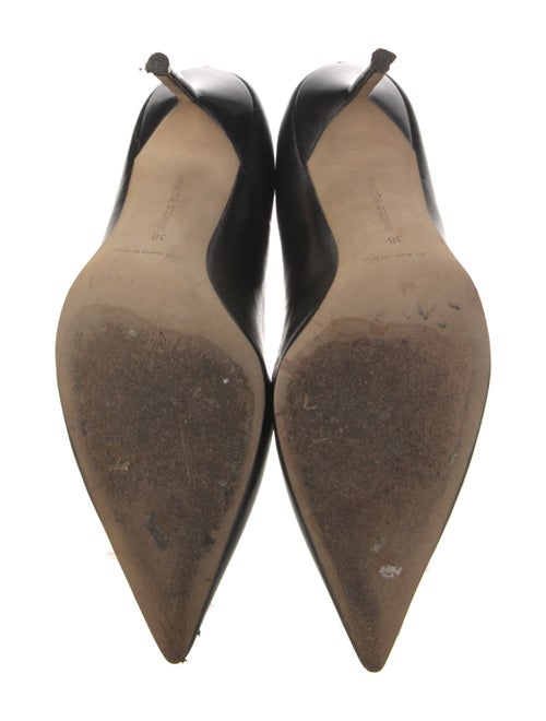 Manolo Blahnik Bb Calf Leather Pumps