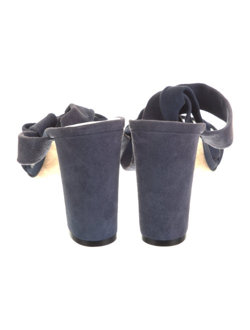 Manolo Blahnik Suede Sandals