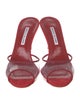 Manolo Blahnik Jadifa PVC Slides
