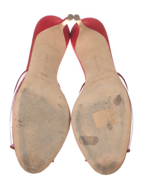 Manolo Blahnik Jadifa PVC Slides