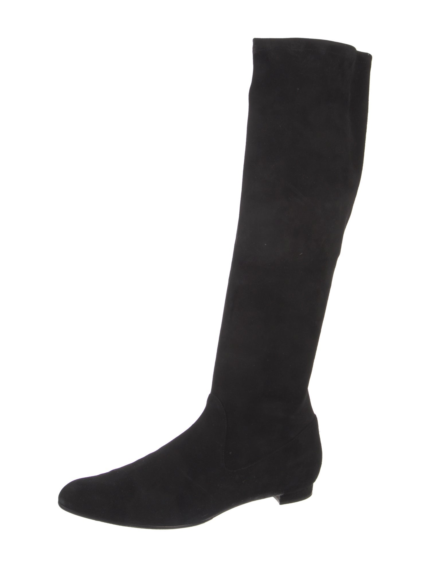 Manolo Blahnik Suede Riding Boots