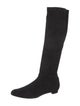 Manolo Blahnik Suede Riding Boots