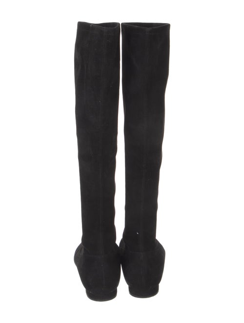 Manolo Blahnik Suede Riding Boots