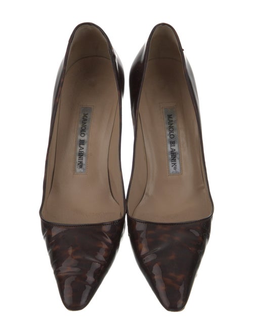 Manolo Blahnik Patent Leather Pumps