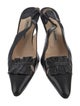 Manolo Blahnik Leather Mules