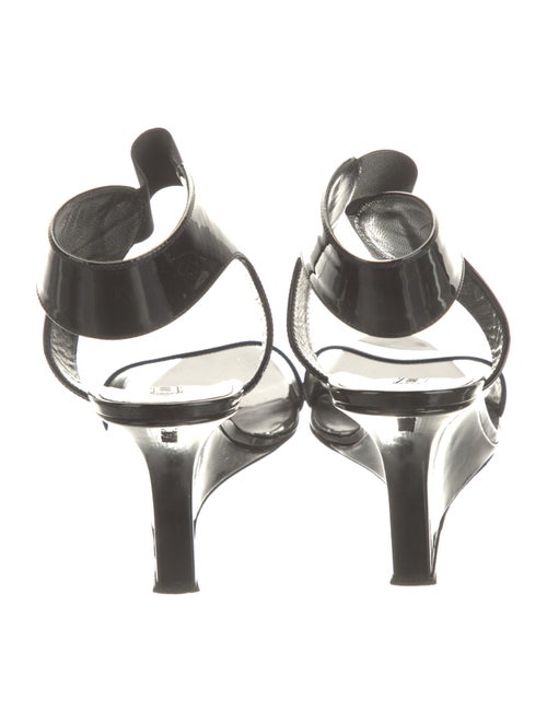 Manolo Blahnik Patent Leather Sandals