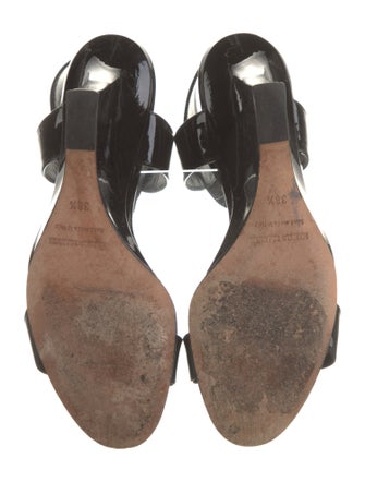 Manolo Blahnik Patent Leather Sandals