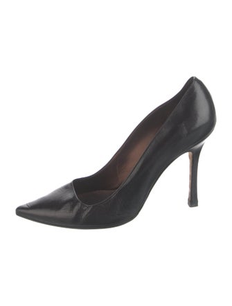 Manolo Blahnik Leather Pumps