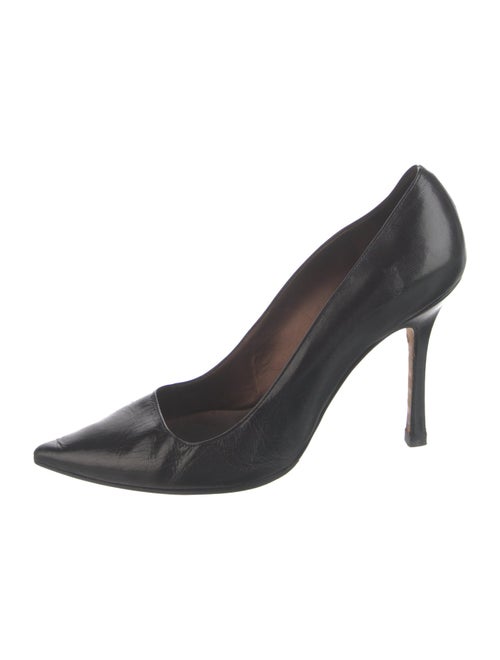 Manolo Blahnik Leather Pumps