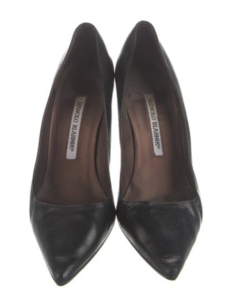 Manolo Blahnik Leather Pumps