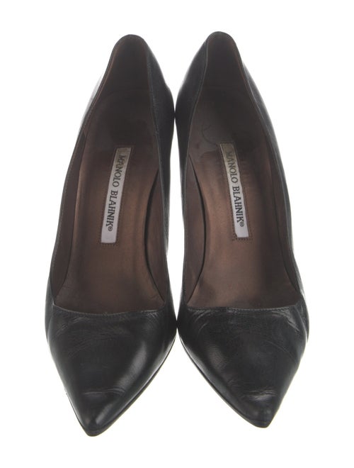 Manolo Blahnik Leather Pumps