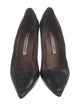 Manolo Blahnik Leather Pumps