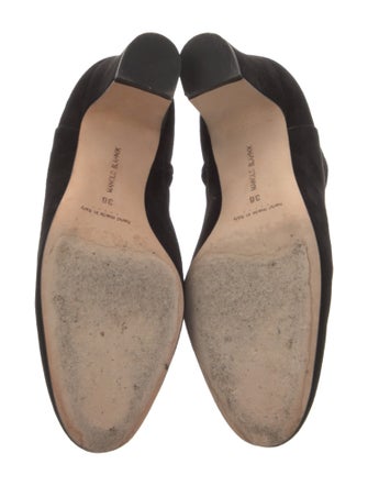 Manolo Blahnik Suede Boots