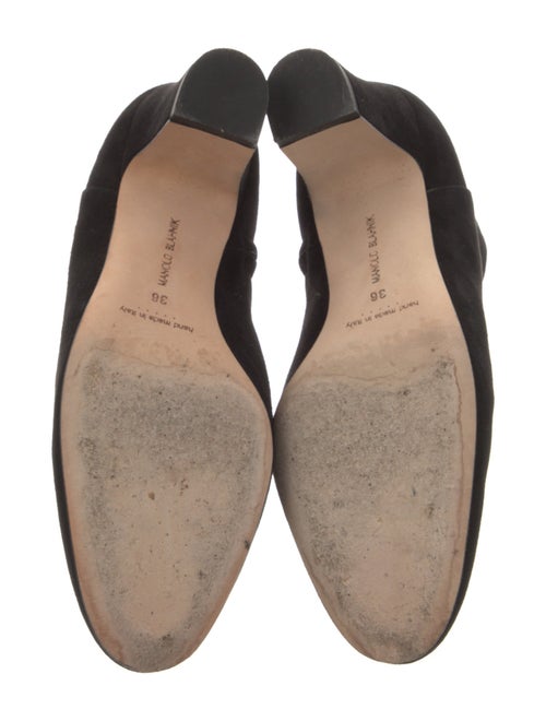 Manolo Blahnik Suede Boots