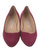 Manolo Blahnik Suede Pumps