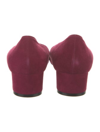 Manolo Blahnik Suede Pumps