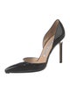 Manolo Blahnik Patent Leather D'Orsay Pumps