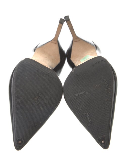 Manolo Blahnik Patent Leather D'Orsay Pumps