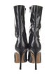 Manolo Blahnik Leather Sock Boots