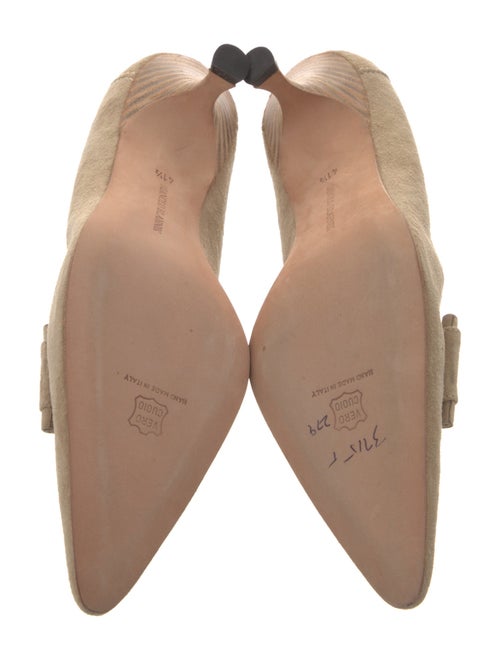 Manolo Blahnik Suede Pumps