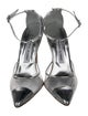 Manolo Blahnik Leather D'Orsay Pumps