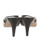 Manolo Blahnik Leather Slides