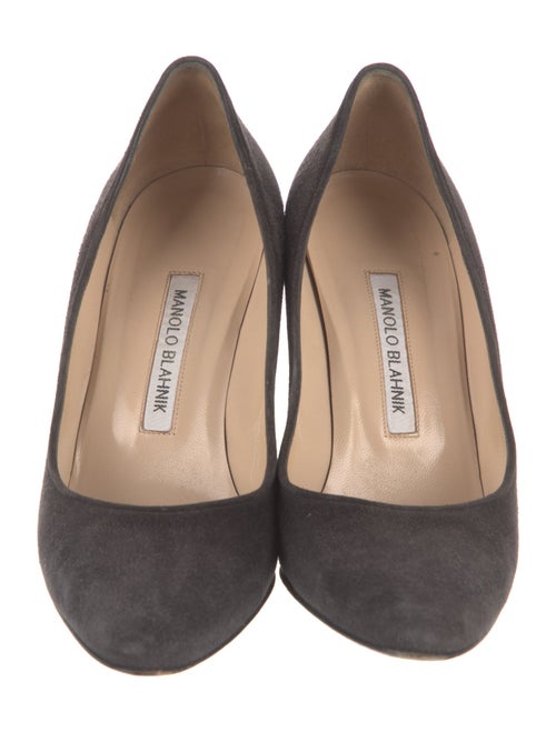Manolo Blahnik Suede Pumps