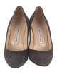 Manolo Blahnik Suede Pumps