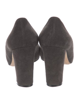 Manolo Blahnik Suede Pumps