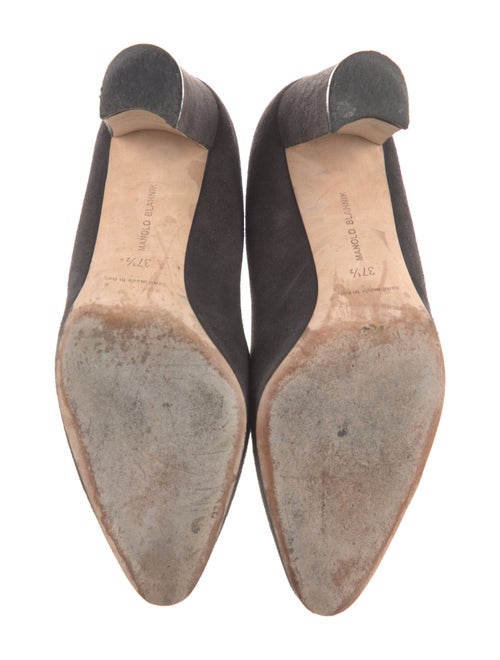Manolo Blahnik Suede Pumps