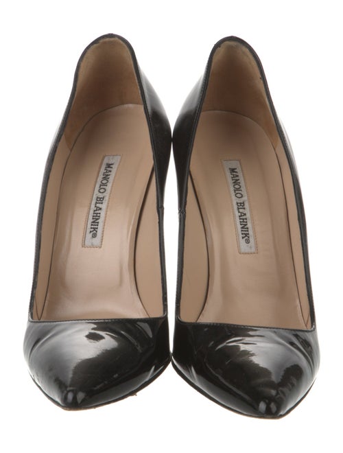 Manolo Blahnik Patent Leather Pumps