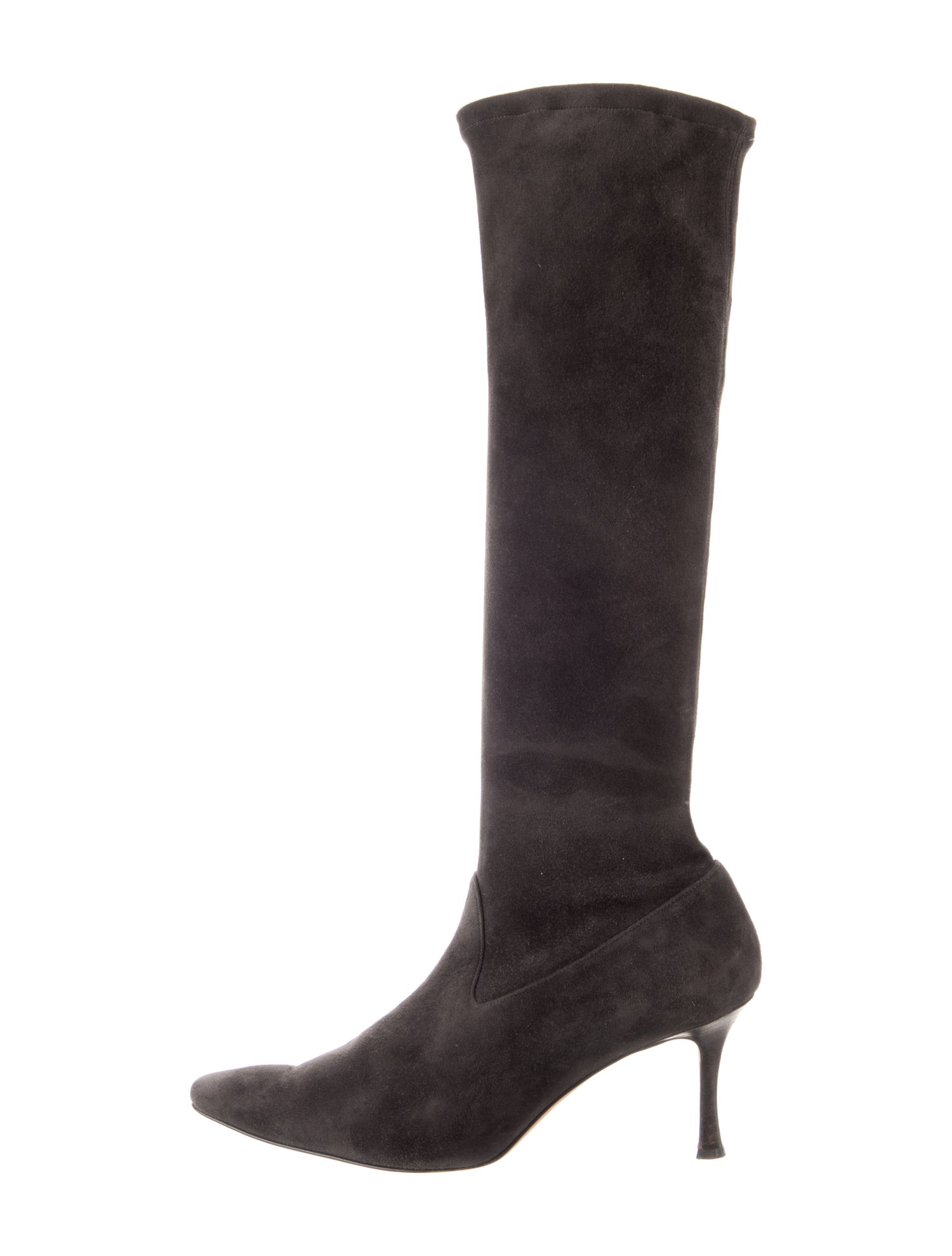 Manolo Blahnik Suede Boots