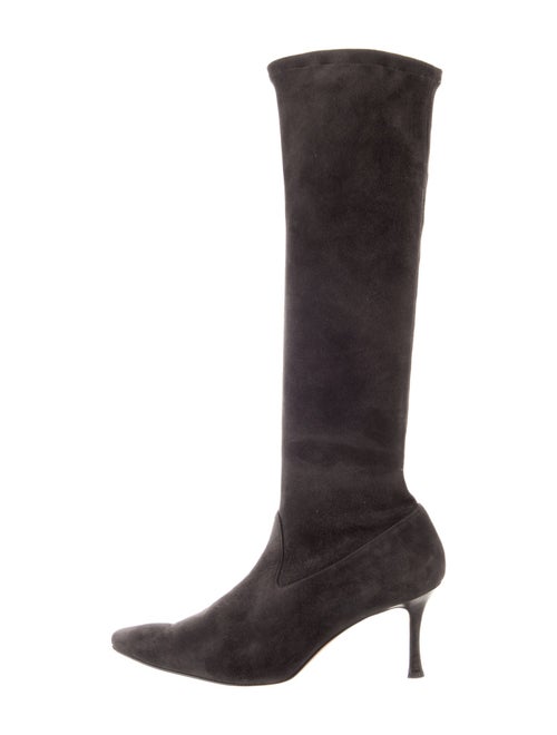 Manolo Blahnik Suede Boots