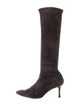 Manolo Blahnik Suede Boots