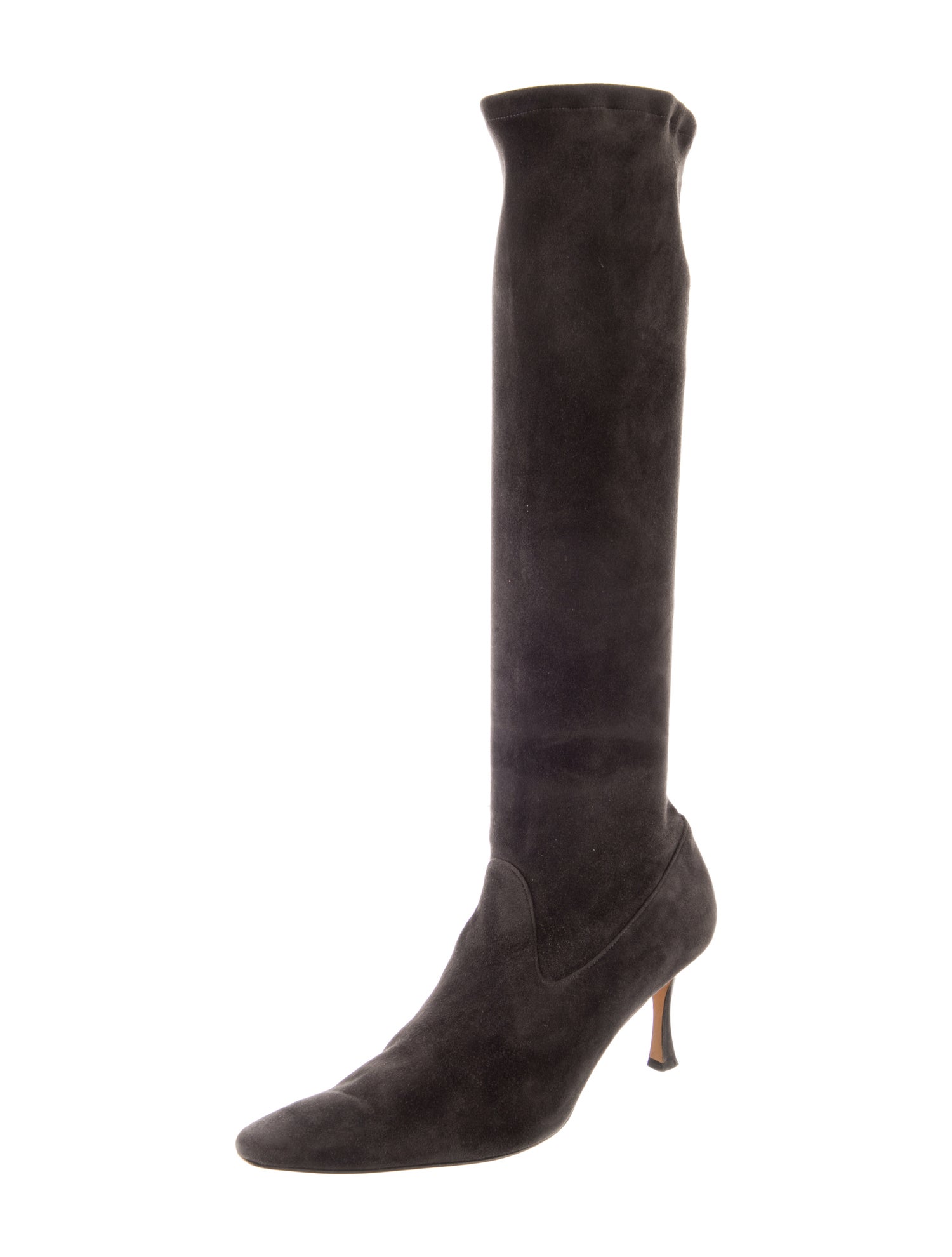 Manolo Blahnik Suede Boots