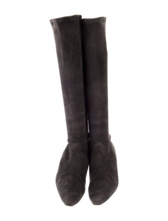 Manolo Blahnik Suede Boots