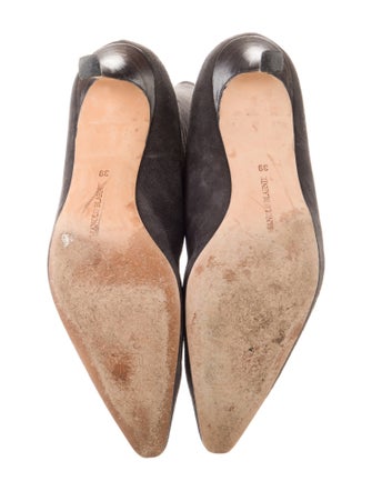 Manolo Blahnik Suede Boots