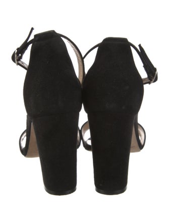 Manolo Blahnik Suede Sandals