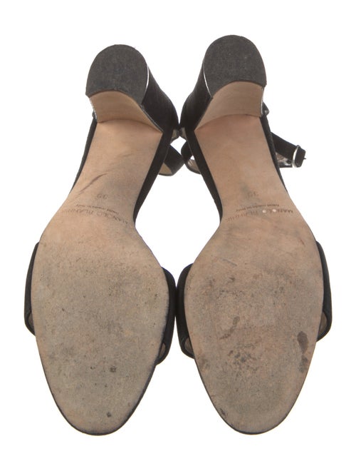 Manolo Blahnik Suede Sandals