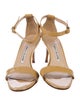 Manolo Blahnik Patent Leather Sandals