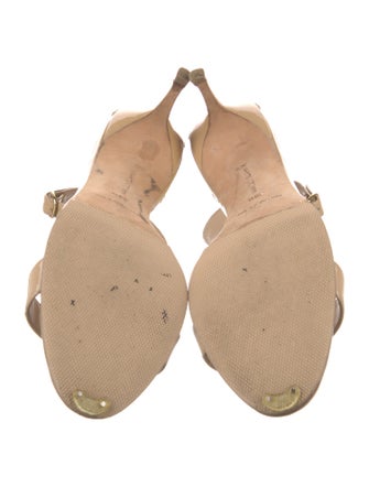 Manolo Blahnik Patent Leather Sandals