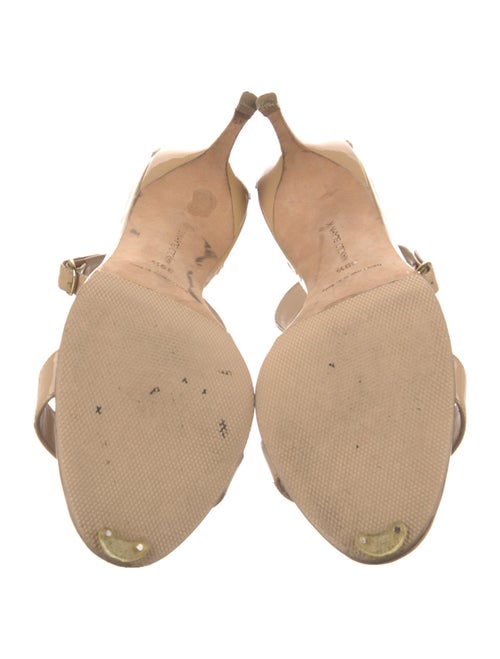 Manolo Blahnik Patent Leather Sandals