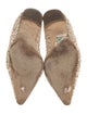 Manolo Blahnik Ponyhair Animal Print Ballet Flats