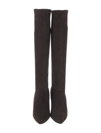 Manolo Blahnik Suede Boots