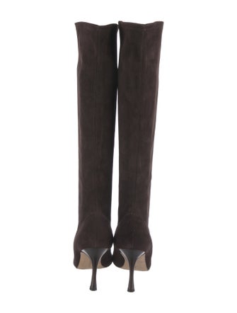 Manolo Blahnik Suede Boots