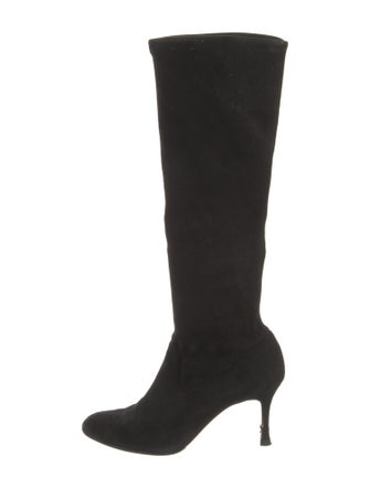 Manolo Blahnik Suede Boots
