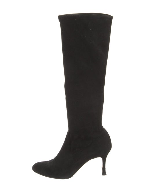 Manolo Blahnik Suede Boots